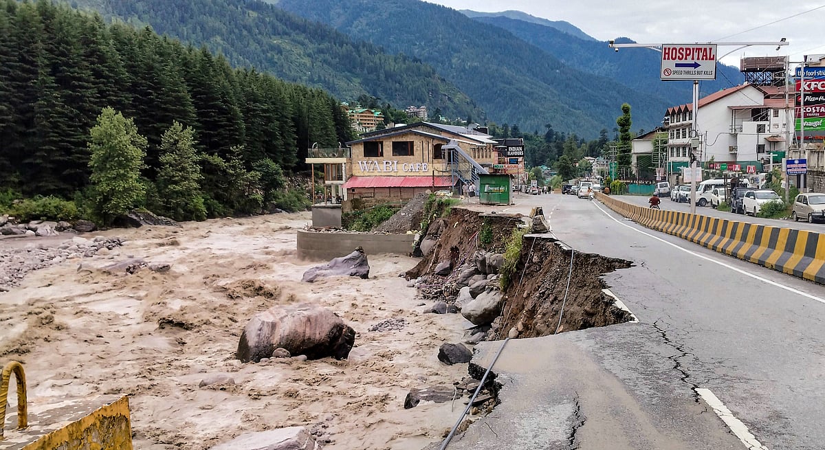 Malana cloudburst himachal pradesh kullu shimla