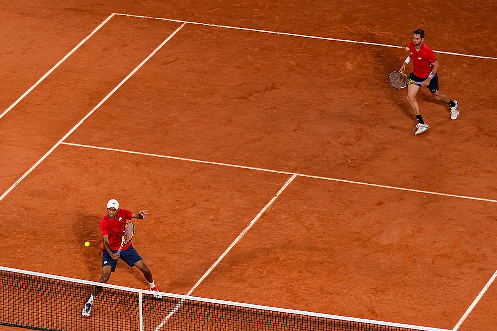 2024 Paris Summer Olympics Mens doubles quarter-final tennis_6