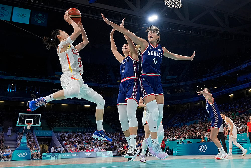 2024 Paris Olympics Day 5 Photo gallery_Womens basketball game