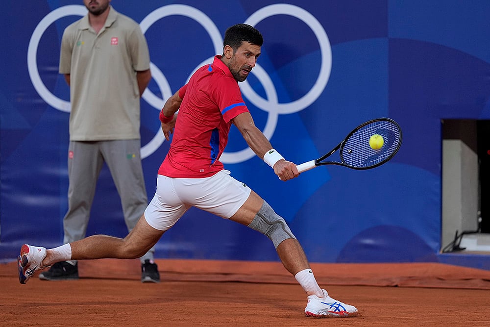 2024 Paris Summer Olympics Tennis Novak Djokovic vs Lorenzo Musetti_10