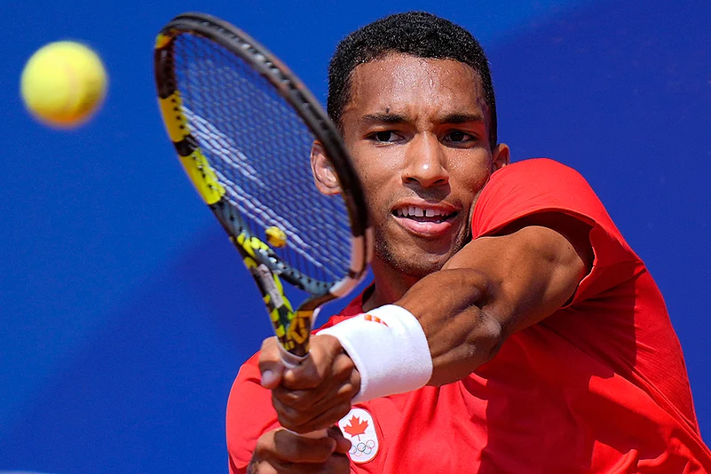 2024 Paris Olympics Tennis Carlos Alcaraz vs Felix Auger-Aliassime_8