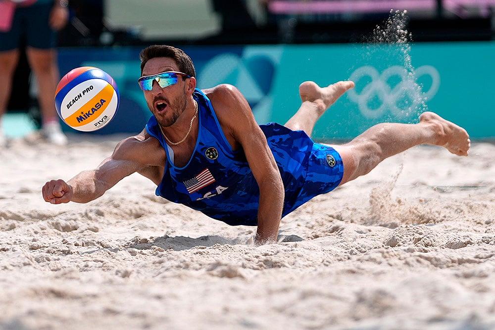 2024 Paris Olympics Day 7 Photo Gallery_beach volleyball 