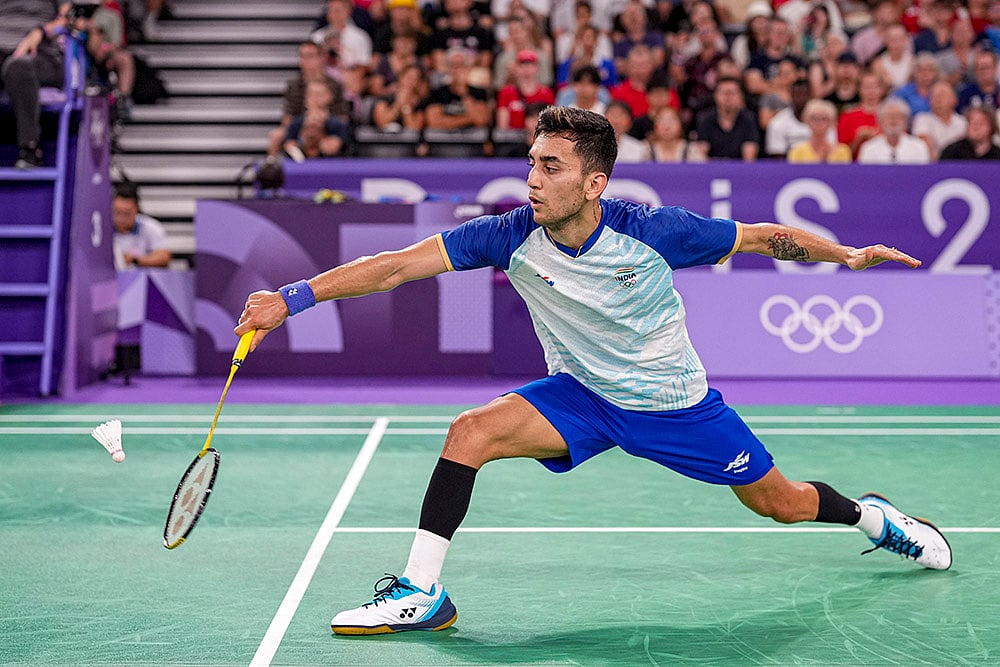 2024 Paris Summer Olympics Badminton Lakshya Sen vs HS Prannoy_5
