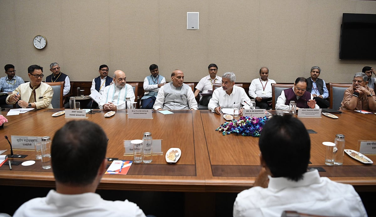 Jaishankar all party meeting 