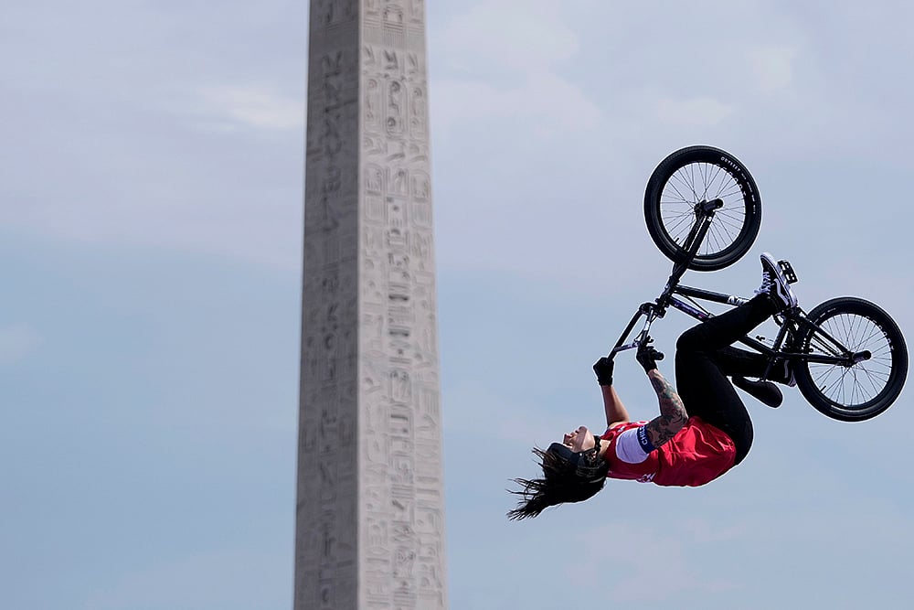 2024 Paris Olympics Cycling BMX freestyle womens park final_8