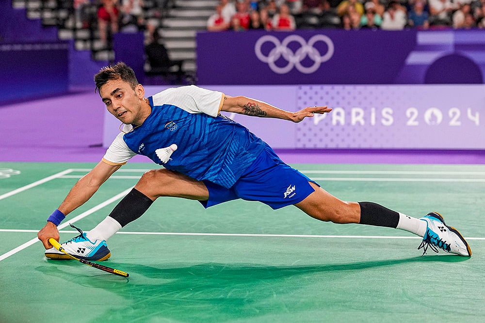2024 Paris Summer Olympics Badminton Lakshya Sen vs Chou Tien Chen_6