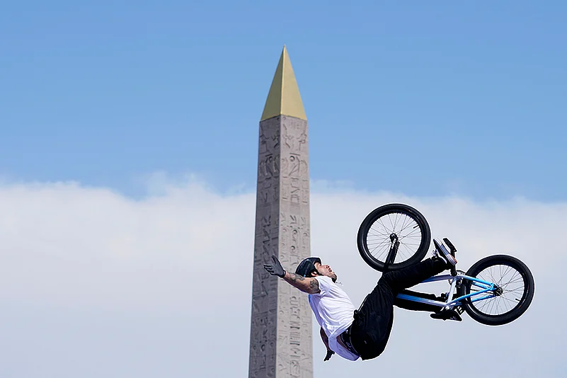 2024 Paris Olympics Cycling BMX freestyle womens park final_10
