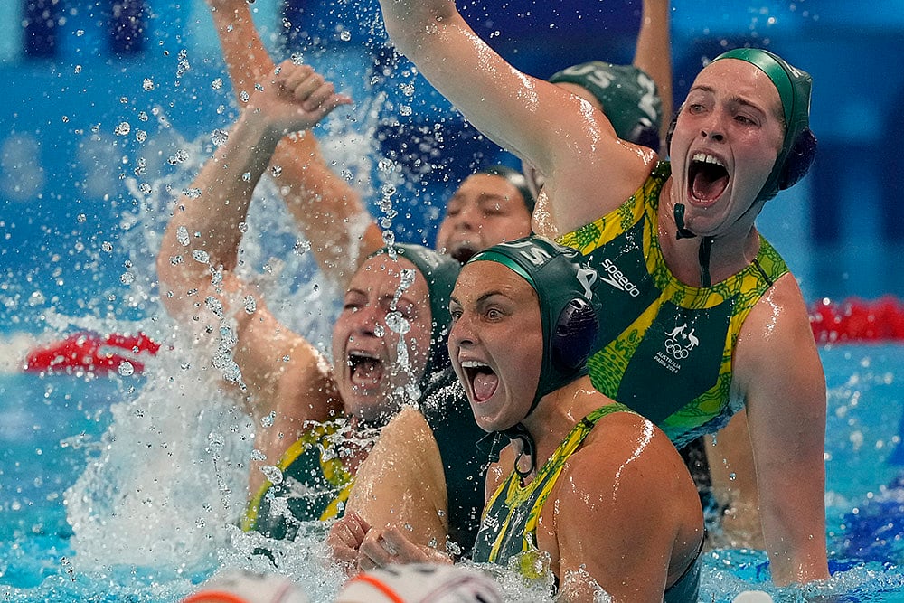 2024 Paris Olympics Day 5 Photo gallery_Womens water polo match