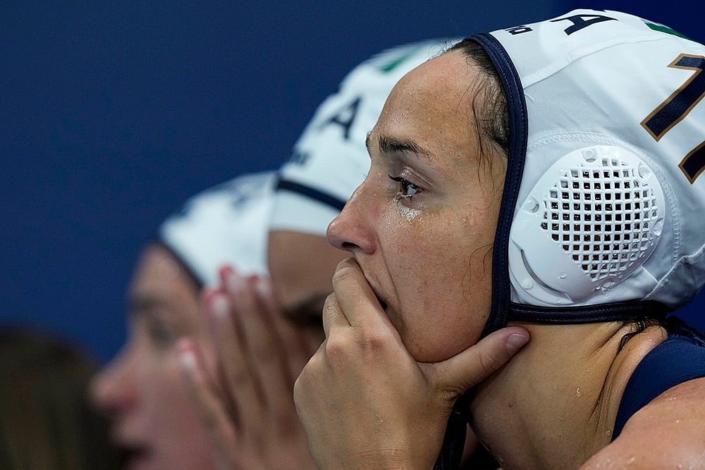 2024 Paris Summer Olympics Day 9 Photo Gallery_Water Polo match between Italy and Spain