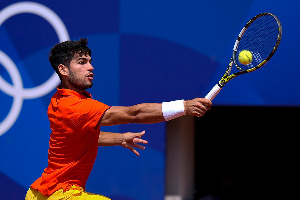 2024 Paris Olympics Tennis Carlos Alcaraz vs Felix Auger-Aliassime_5
