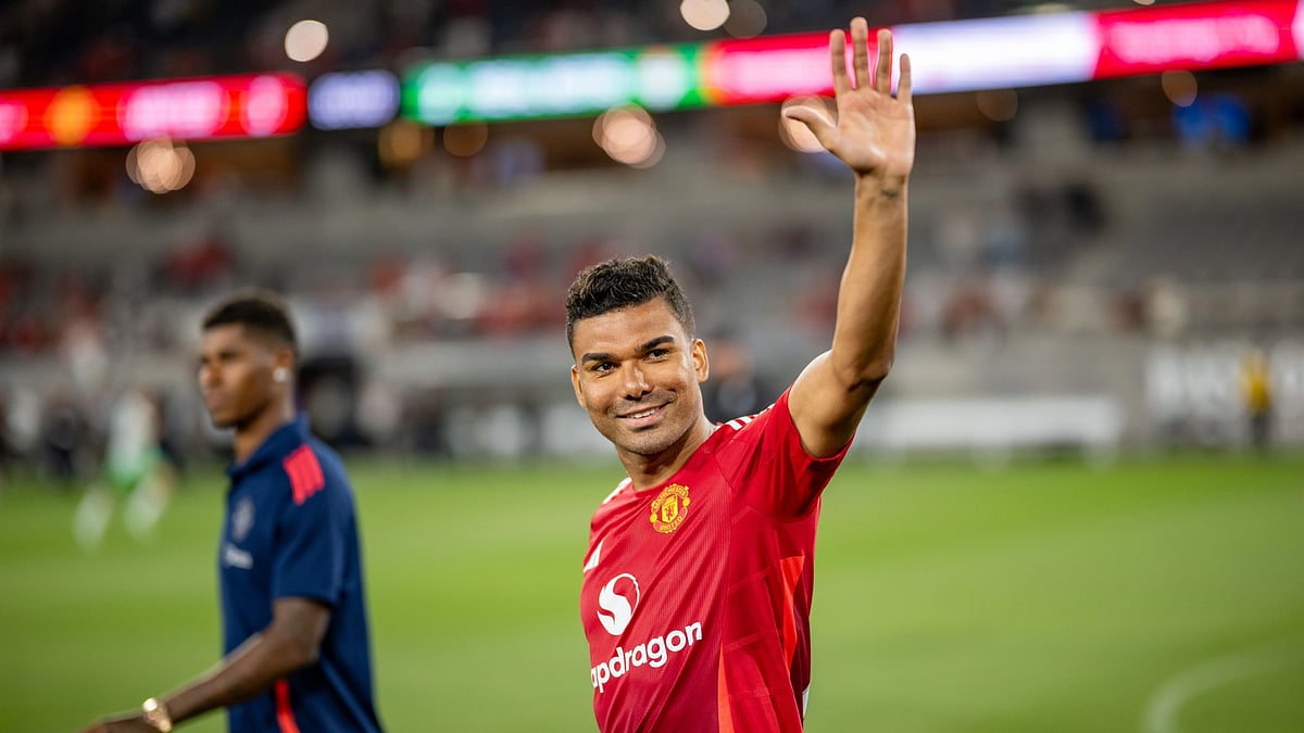 Manchester United midfielder Casemiro