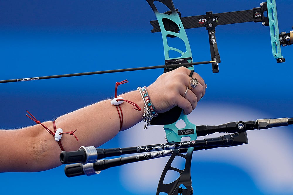 2024 Paris Olympics Day 7 Photo Gallery_Archery mixed team quarterfinal