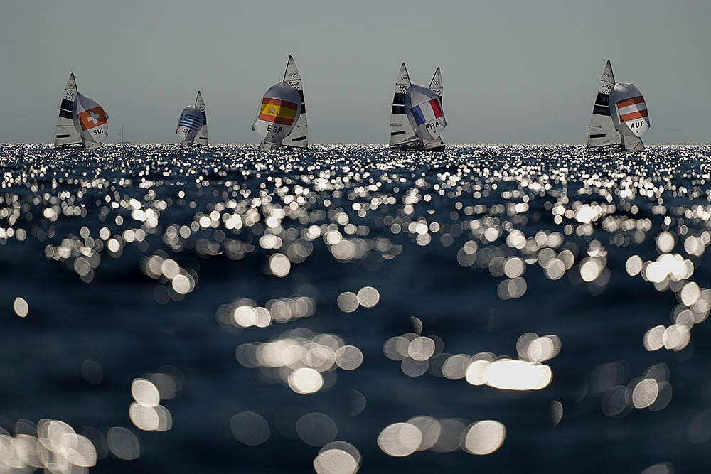 2024 Paris Summer Olympics Day 10 Photo Gallery_470 mixed dinghy class race 