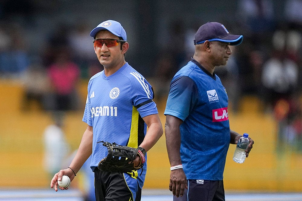 IND vs SL: Gautam Gambhir and Sanath Jayasuriya