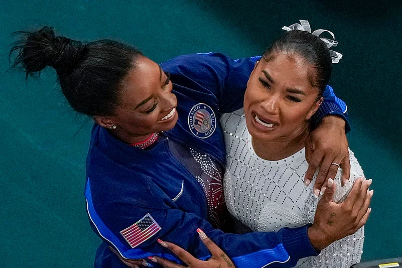 2024 Paris Olympics Womens Artistic Gymnastics Individual Floor Finals_5