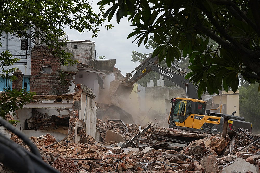 Demolition drive at Khyber Pass area