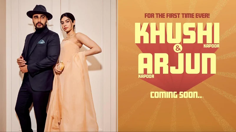 Arjun Kapoor and Khushi Kapoor