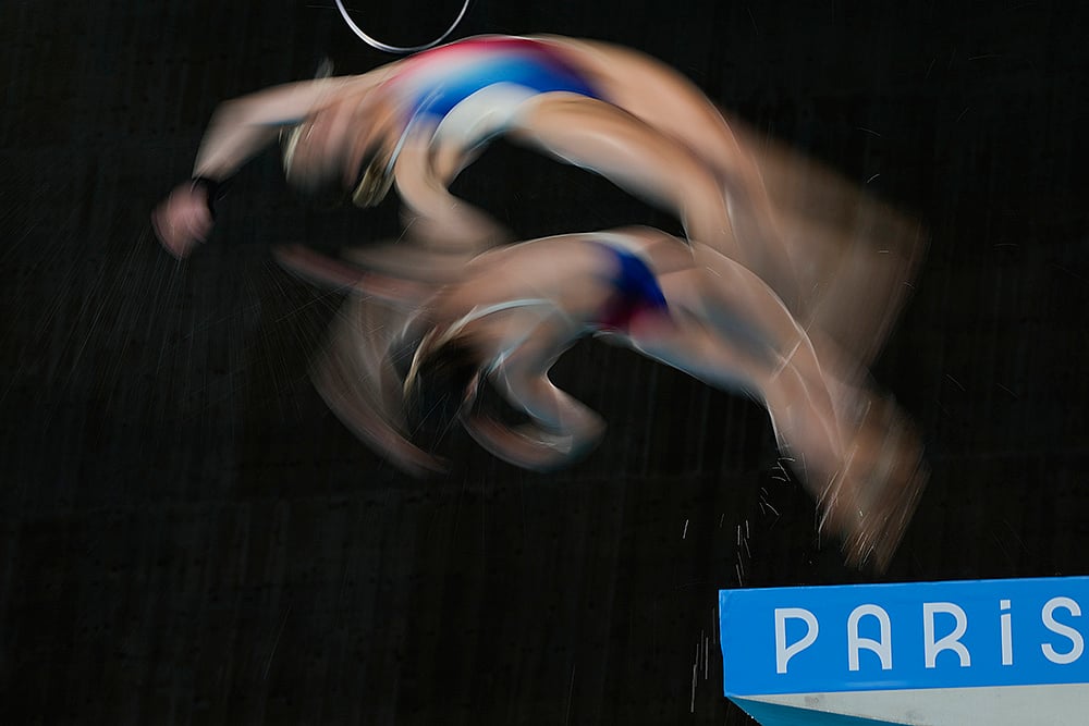 2024 Paris Olympics Day 5 Photo gallery_Womens synchronised 10m platform diving final