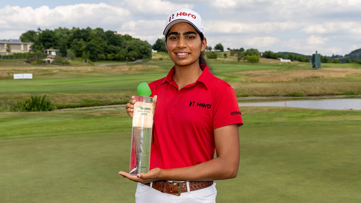 File image of Diksha Dagar. - X/LETgolf