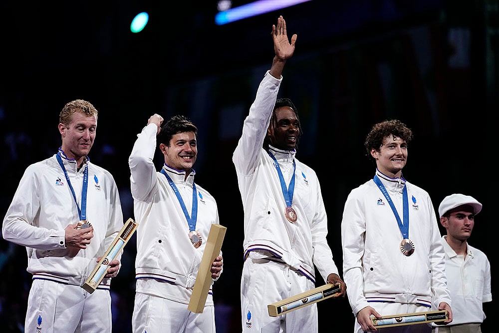 2024 Paris Olympics Games Fencing mens team foil_5