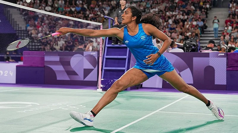 2024 Paris Summer Olympics Badminton_PV Sindhu vs Kristin Kuuba_7