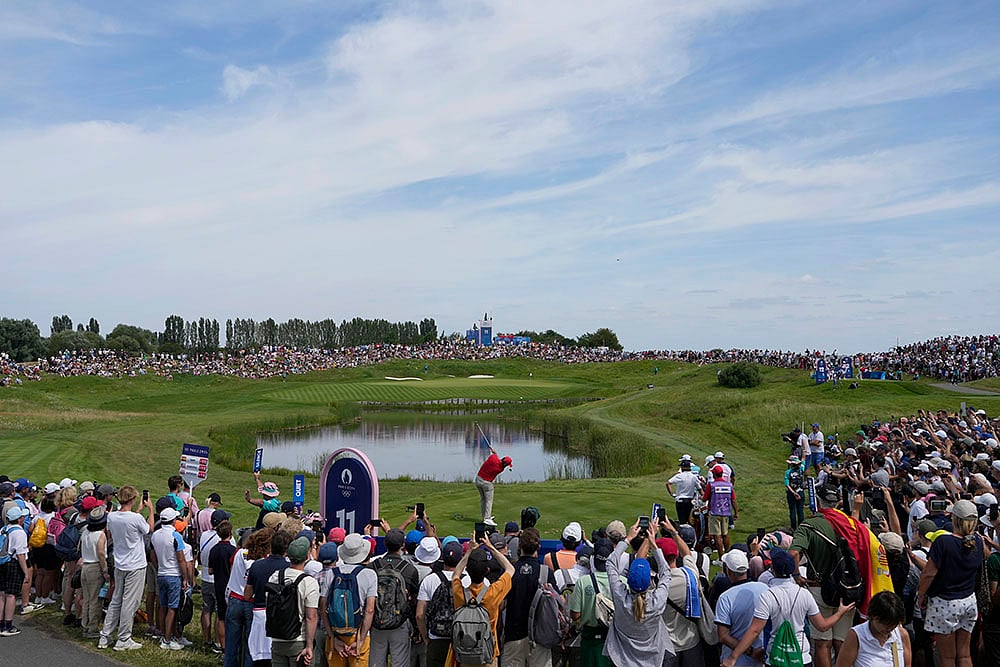 2024 Paris Summer Olympics Day 9 Photo Gallery_final round of the mens golf 