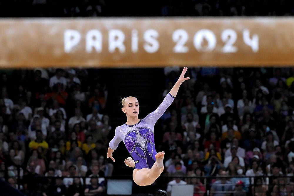 2024 Paris Olympics Womens Artistic Gymnastics Individual Floor Finals_9
