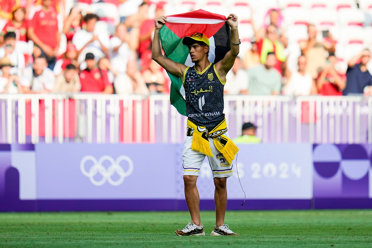 Israel Palestine Conflict Paris Olympics 2024 AP Photo