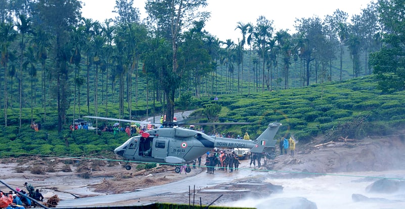 Rescue operation landslide-hit Wayanad 