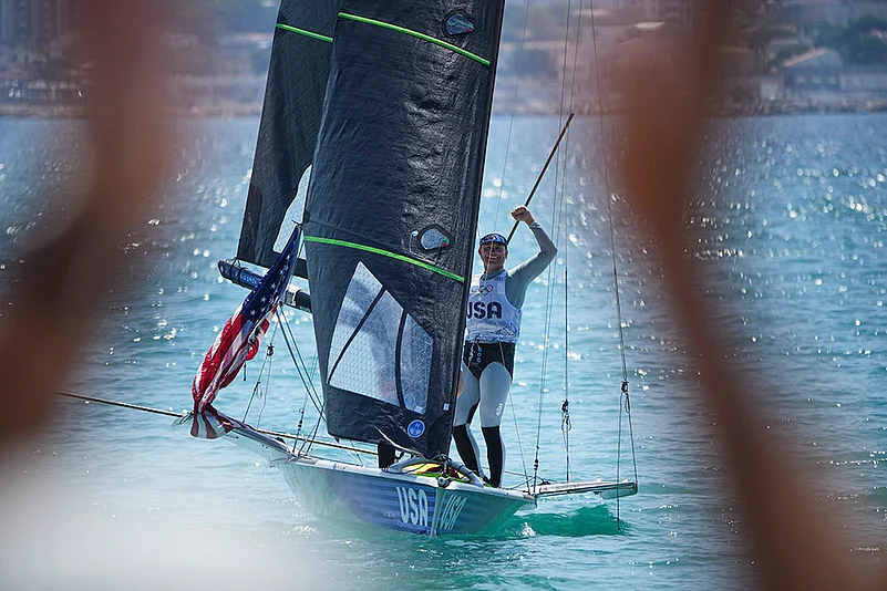 2024 Paris Summer Olympics Sailing mens skiff race_9