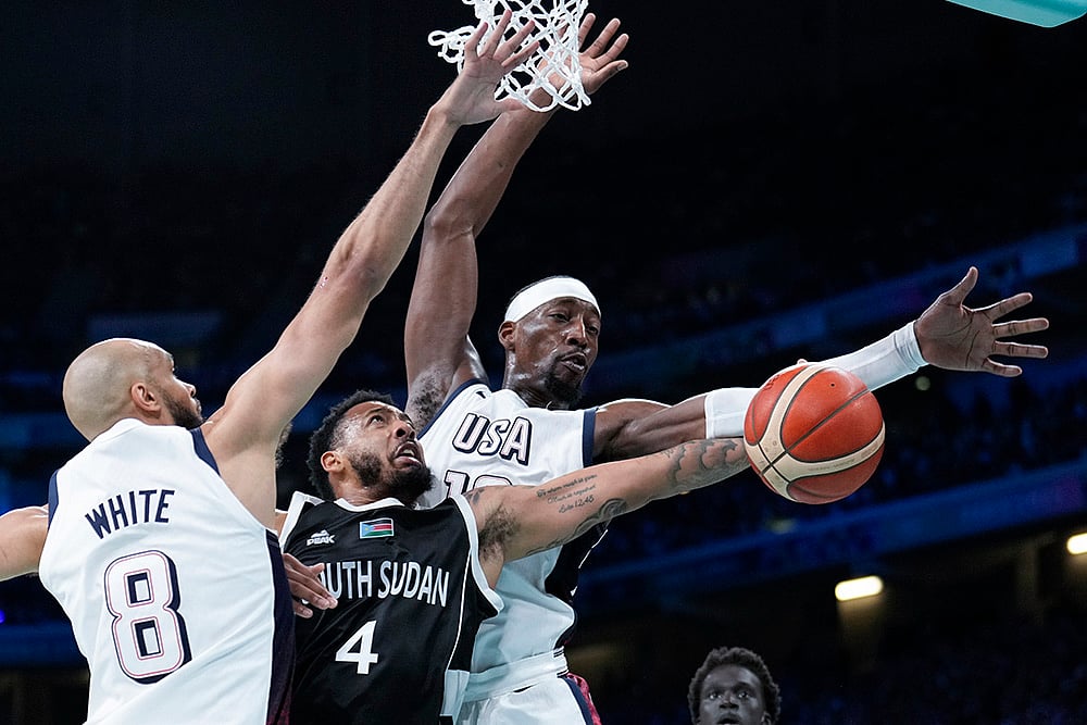 2024 Paris Olympics Day 5 Photo gallery_mens basketball game