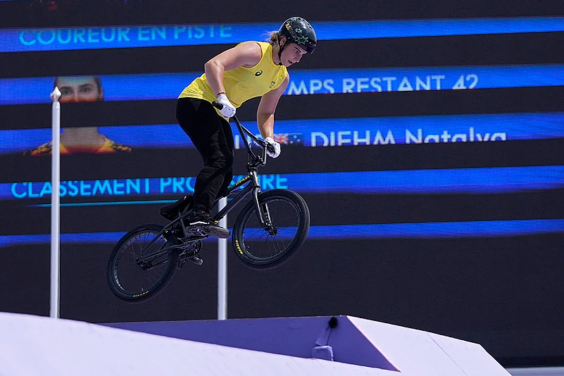 2024 Paris Olympics Cycling BMX freestyle womens park final_9