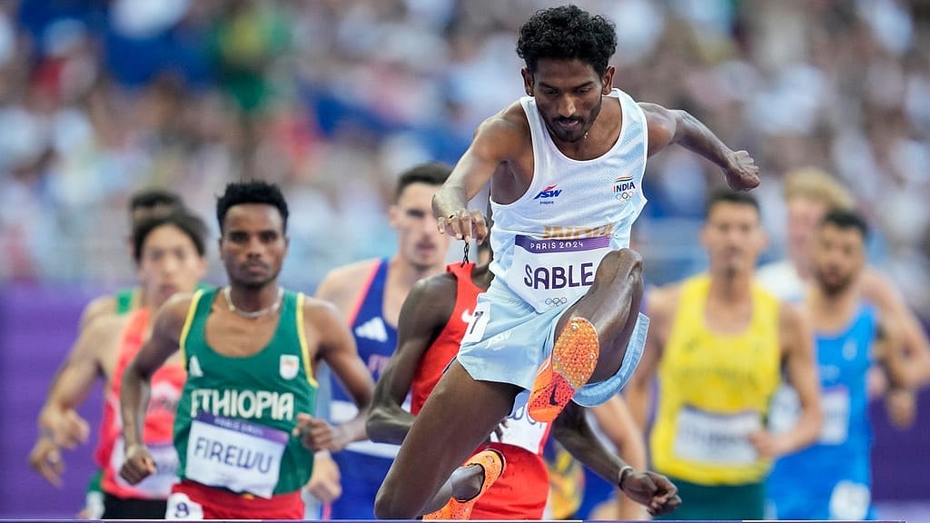 avinash-sable-india-athlete-paris-olympics-ap-photo