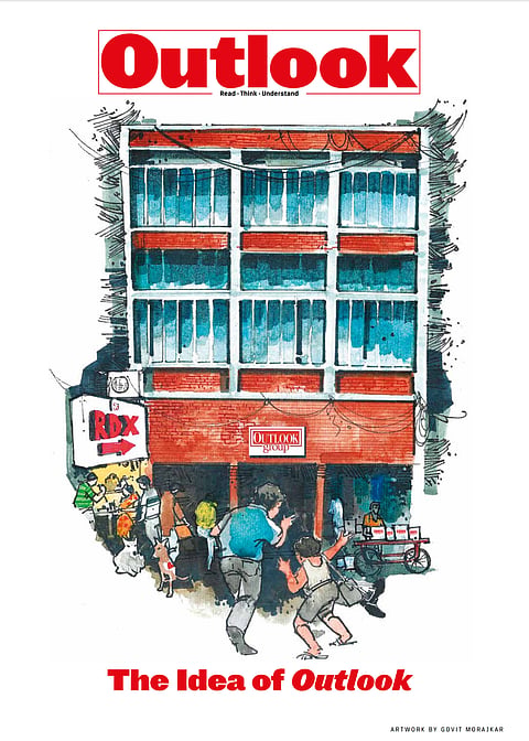A cover designed to remember the old office of Outlook