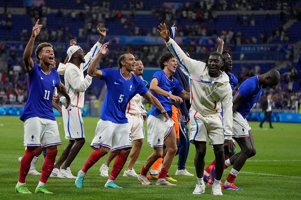 France vs Egypt Paris Olympics Football 2024 AP Photo
