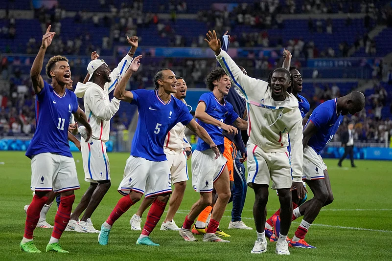 France vs Egypt Paris Olympics Football 2024 AP Photo