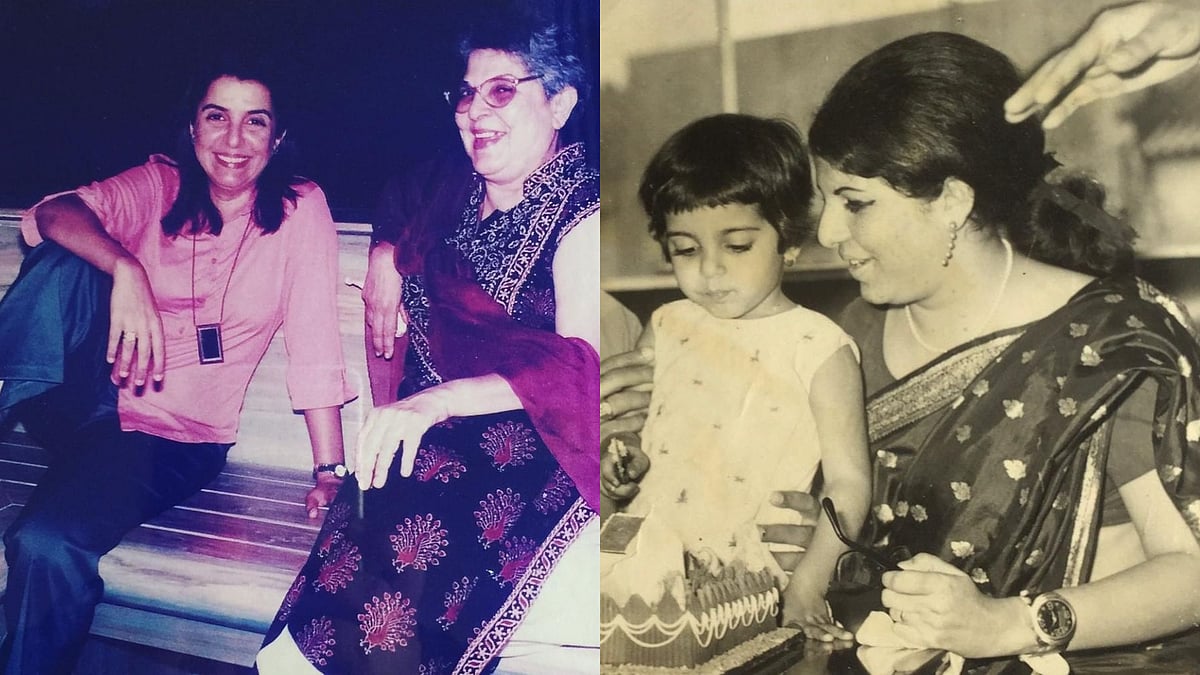 Instagram/Farah Khan : Farah Khan remembers late mother with a heartfelt note