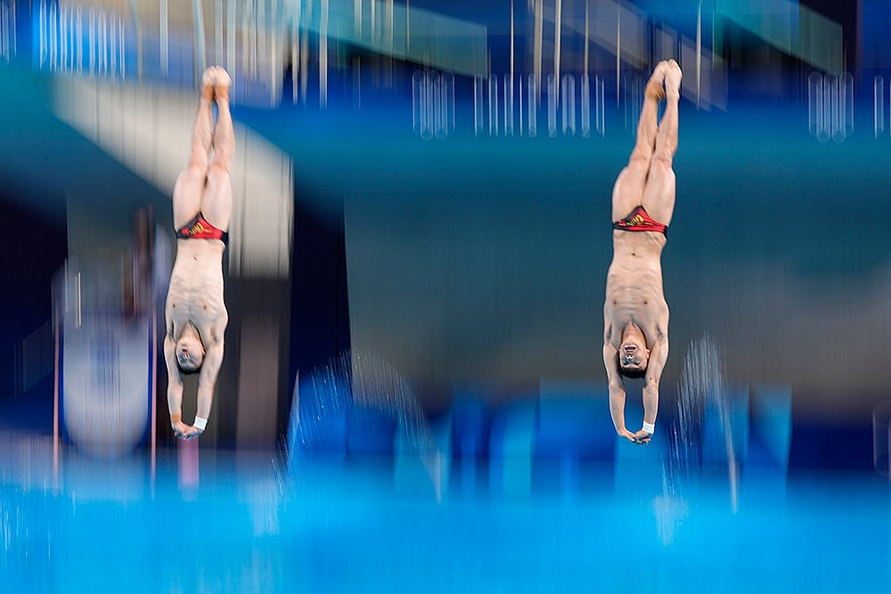 2024 Paris Olympics Day 7 Photo Gallery_mens synchronised 3m springboard diving