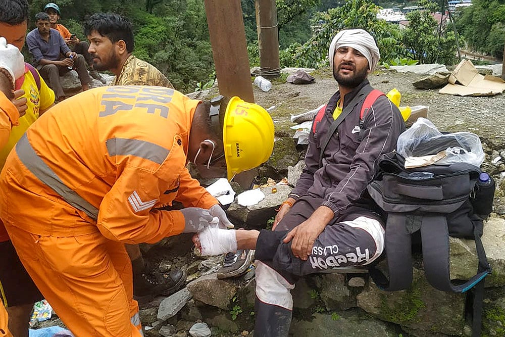 Rescue work underway after cloudbursts in Rudraprayag_2