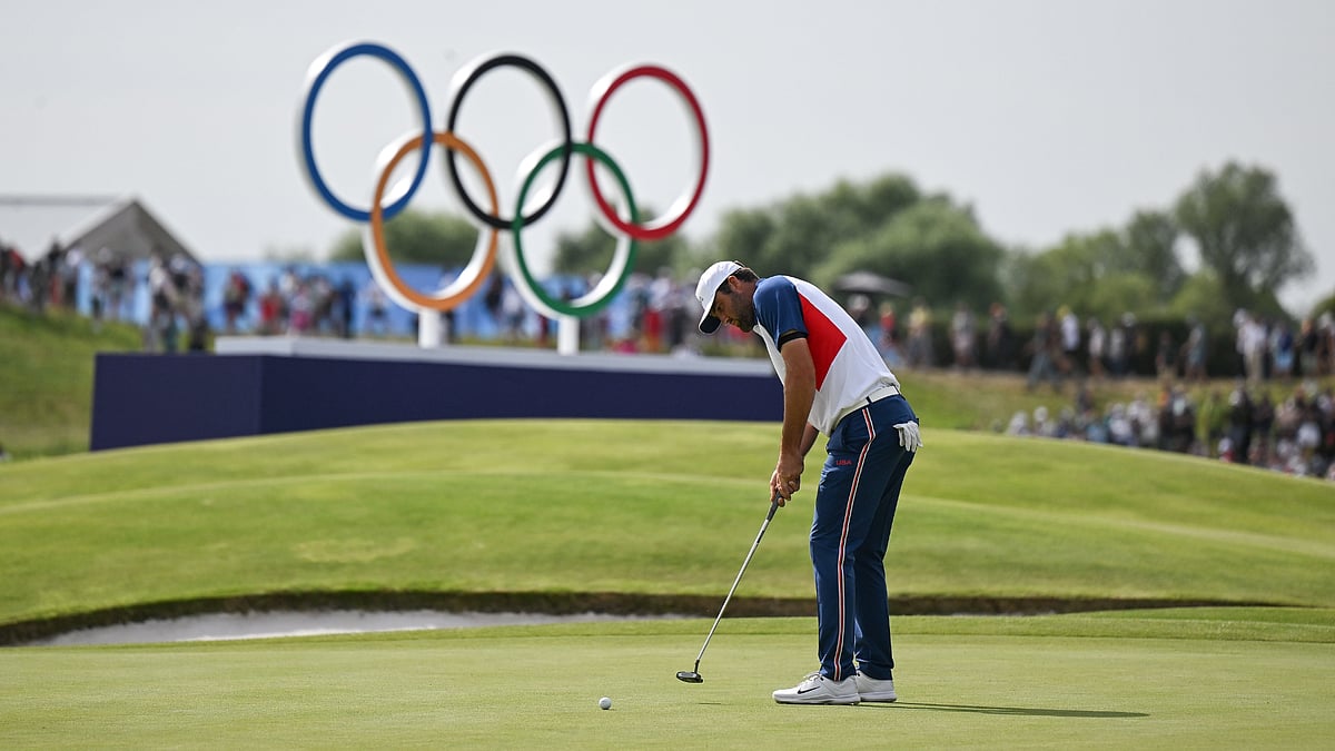 Scottie Scheffler claimed the gold medal at the Paris Olympics