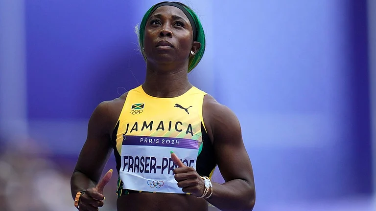 Shelly-Ann Fraser-Pryce, of Jamaica. - AP/Petr David Josek