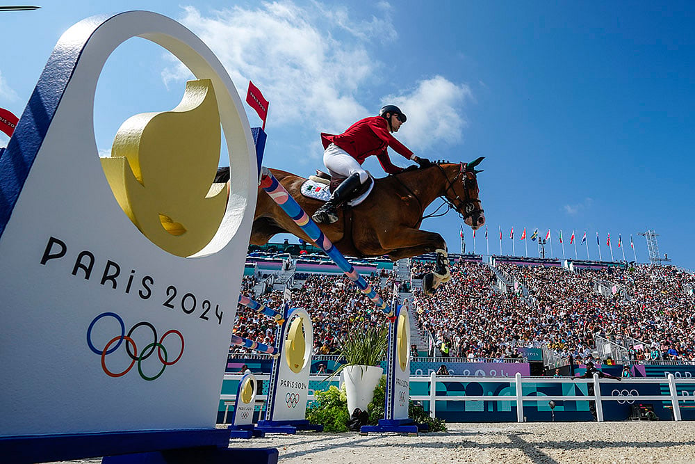 2024 Paris Summer Olympics Day 6 Photo Gallery_equestrian team jumping qualifier