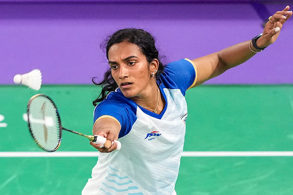 2024 Paris Summer Olympics Womens Singles badminton PV Sindhu Vs He Bing Jiao_3