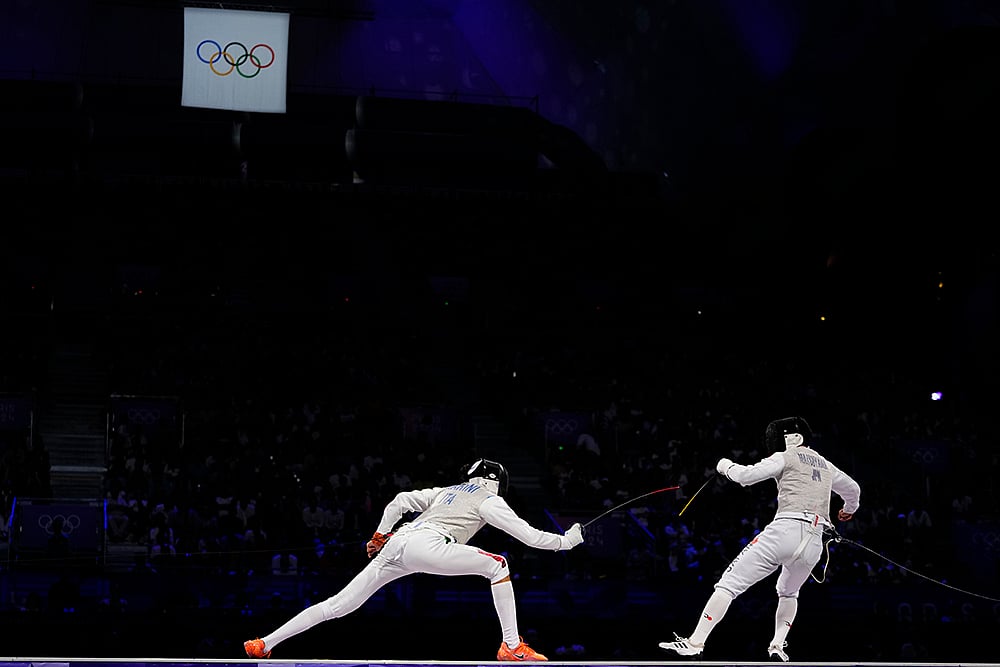 2024 Paris Olympics Games Fencing mens team foil_8