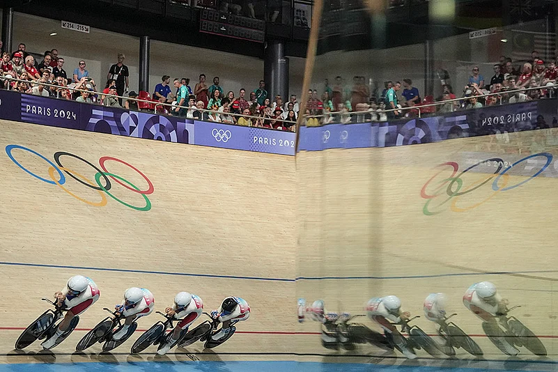 2024 Paris Summer Olympics Day 10 Photo Gallery_mens team pursuit event