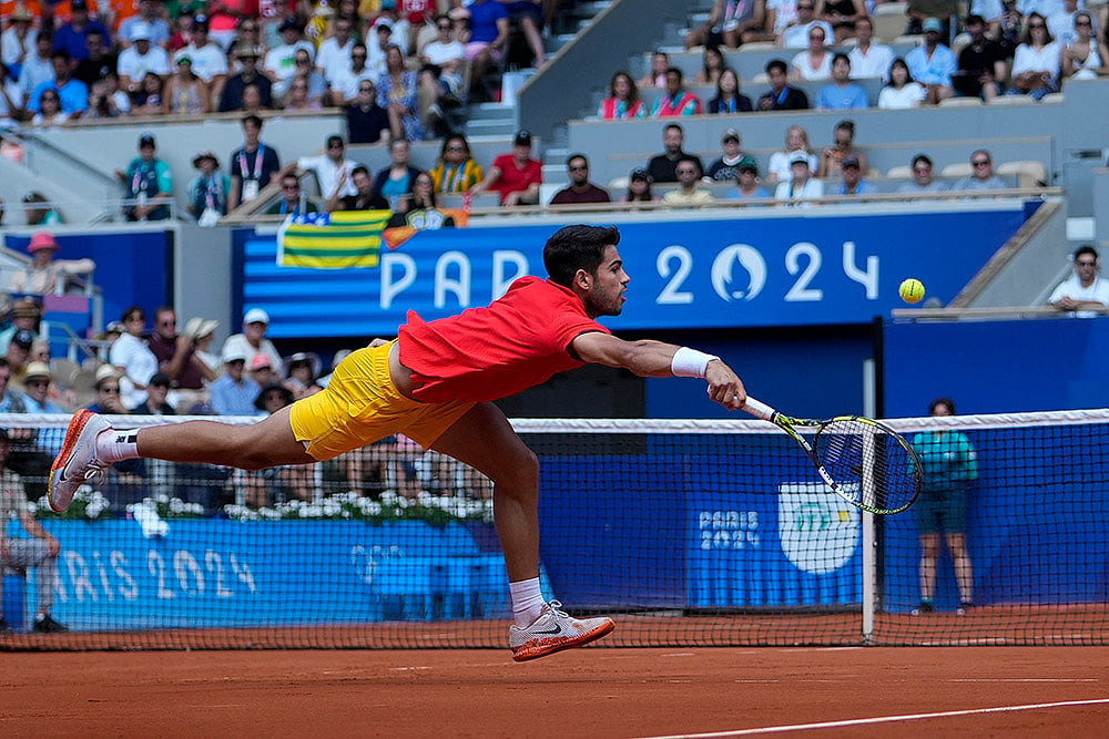 2024 Paris Olympics Tennis Carlos Alcaraz vs Felix Auger-Aliassime_7