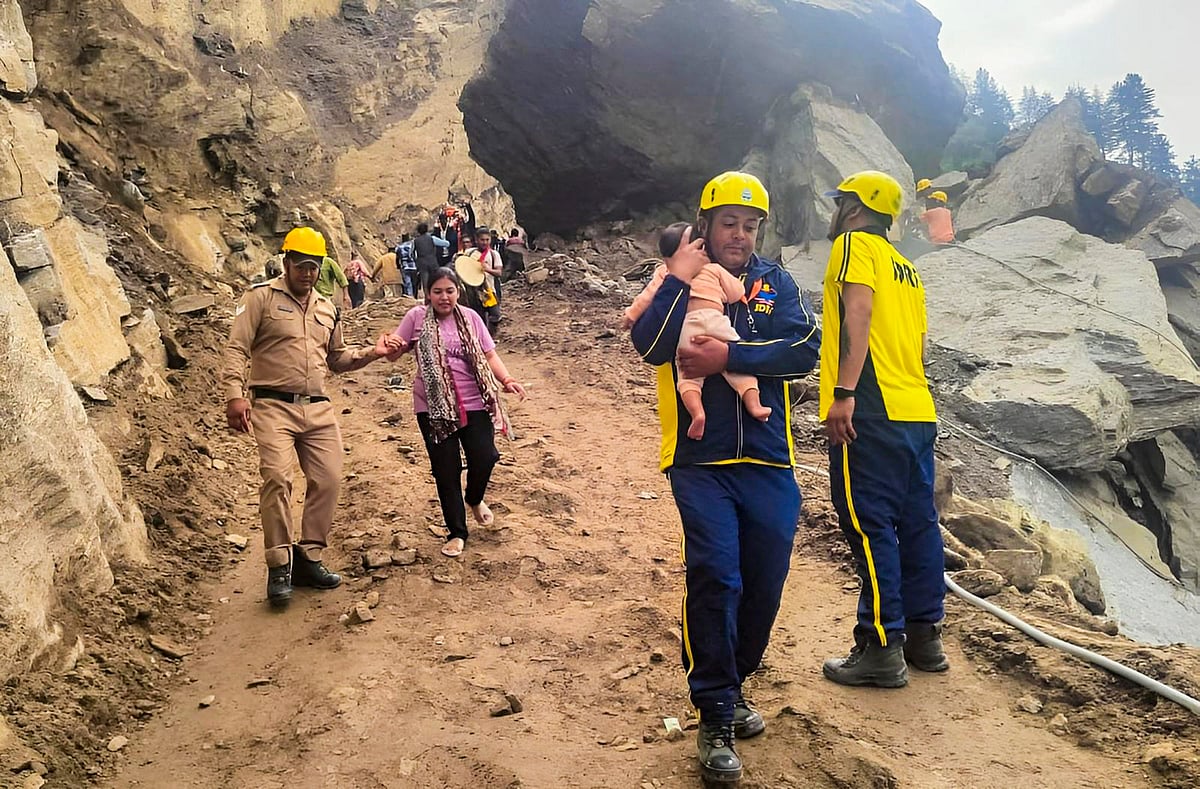 Landslide in Chamoli, Uttarakhand