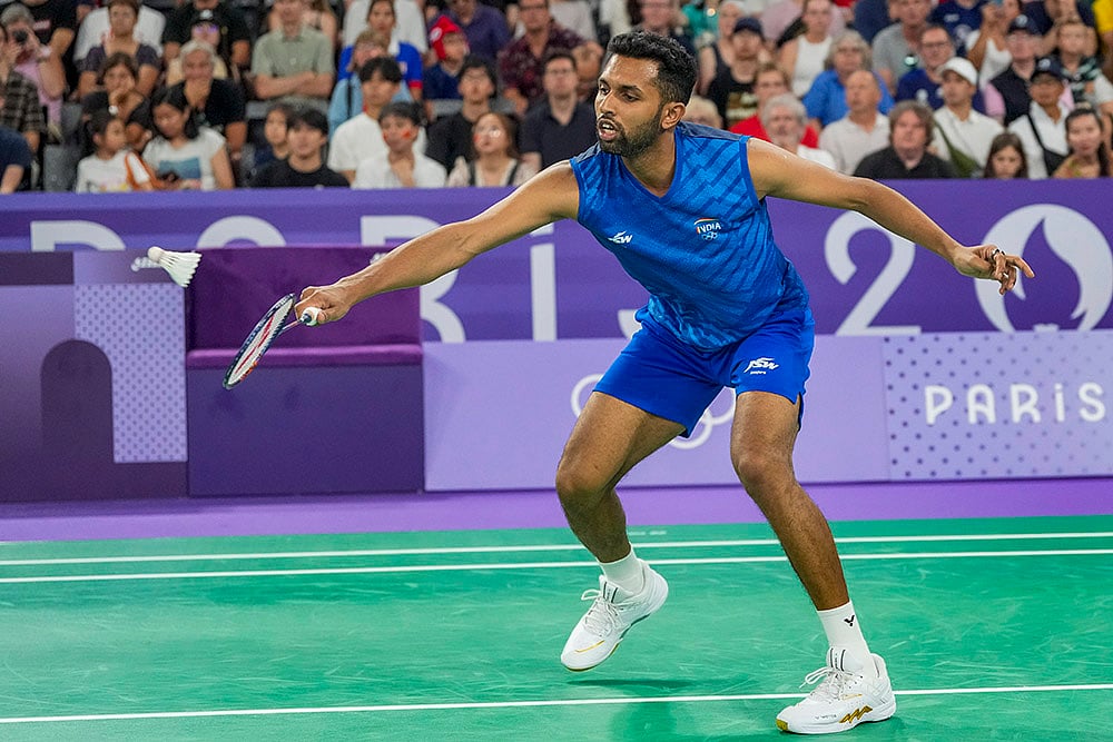 2024 Paris Summer Olympics Badminton Lakshya Sen vs HS Prannoy_4