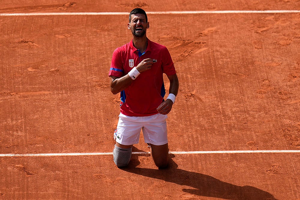 2024 Paris Summer Olympics Tennis Novak Djokovic vs Carlos Alcaraz_5
