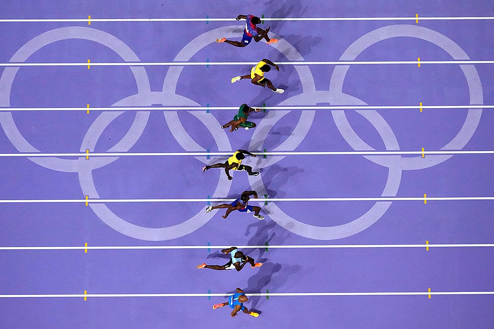 2024 Paris Olympics Games Athletics mens 100-meters final_8